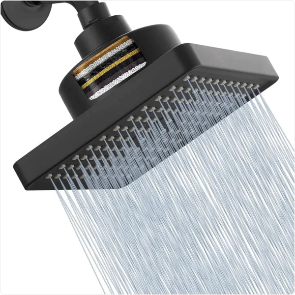 Pressurized Filtered Rainfall Showerhead